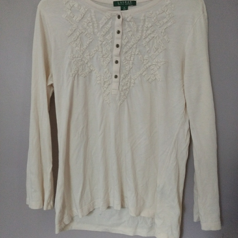 Ralph Lauren Ruffle Top